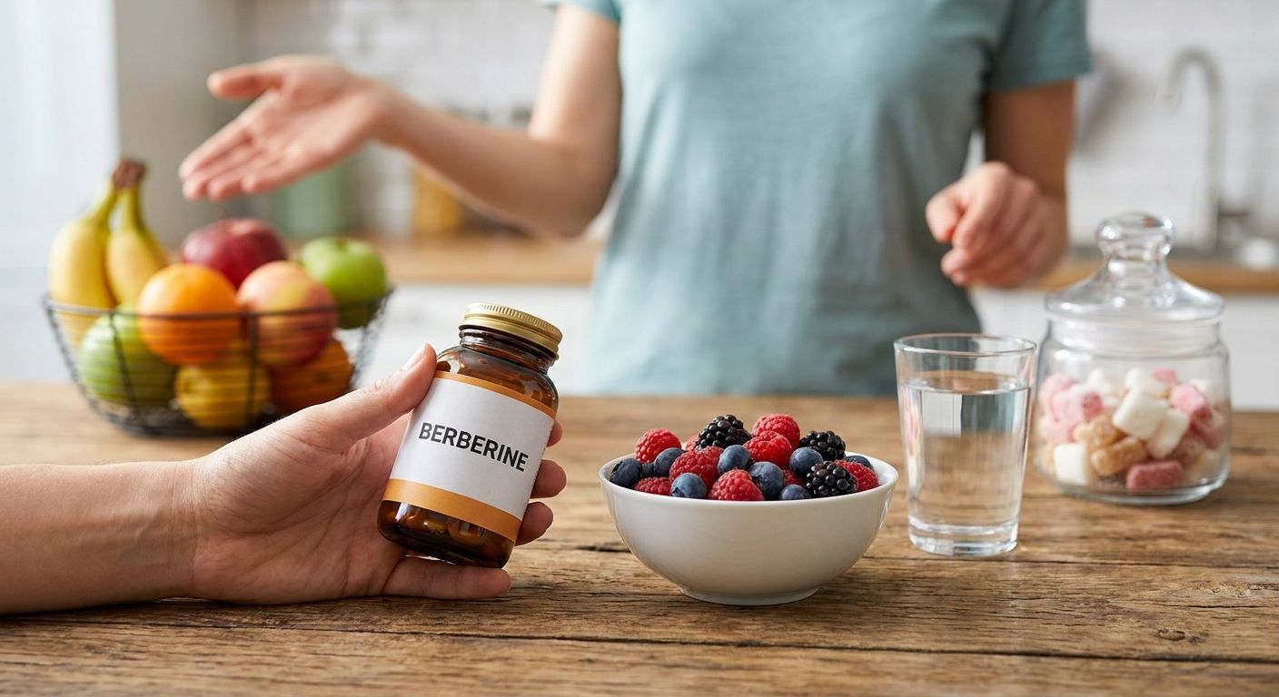 Berberine supplement for people quitting sugar