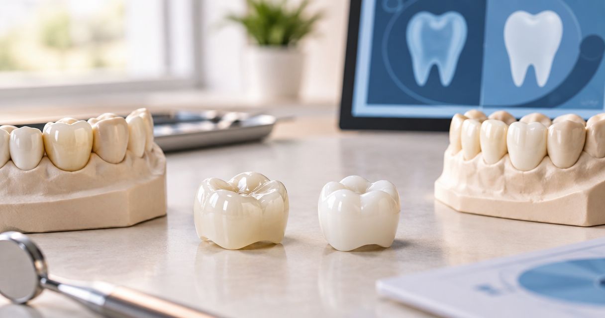 Best crown materials compared: porcelain vs zirconia