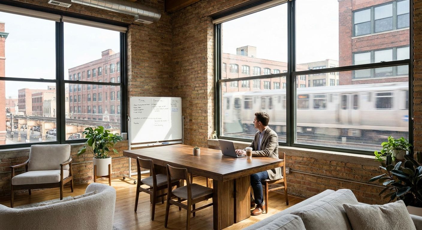 Apartments for startup founders in Fulton Market Chicago