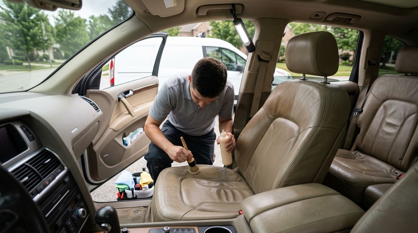 Best mobile detailing services for leather seat restoration 2026
