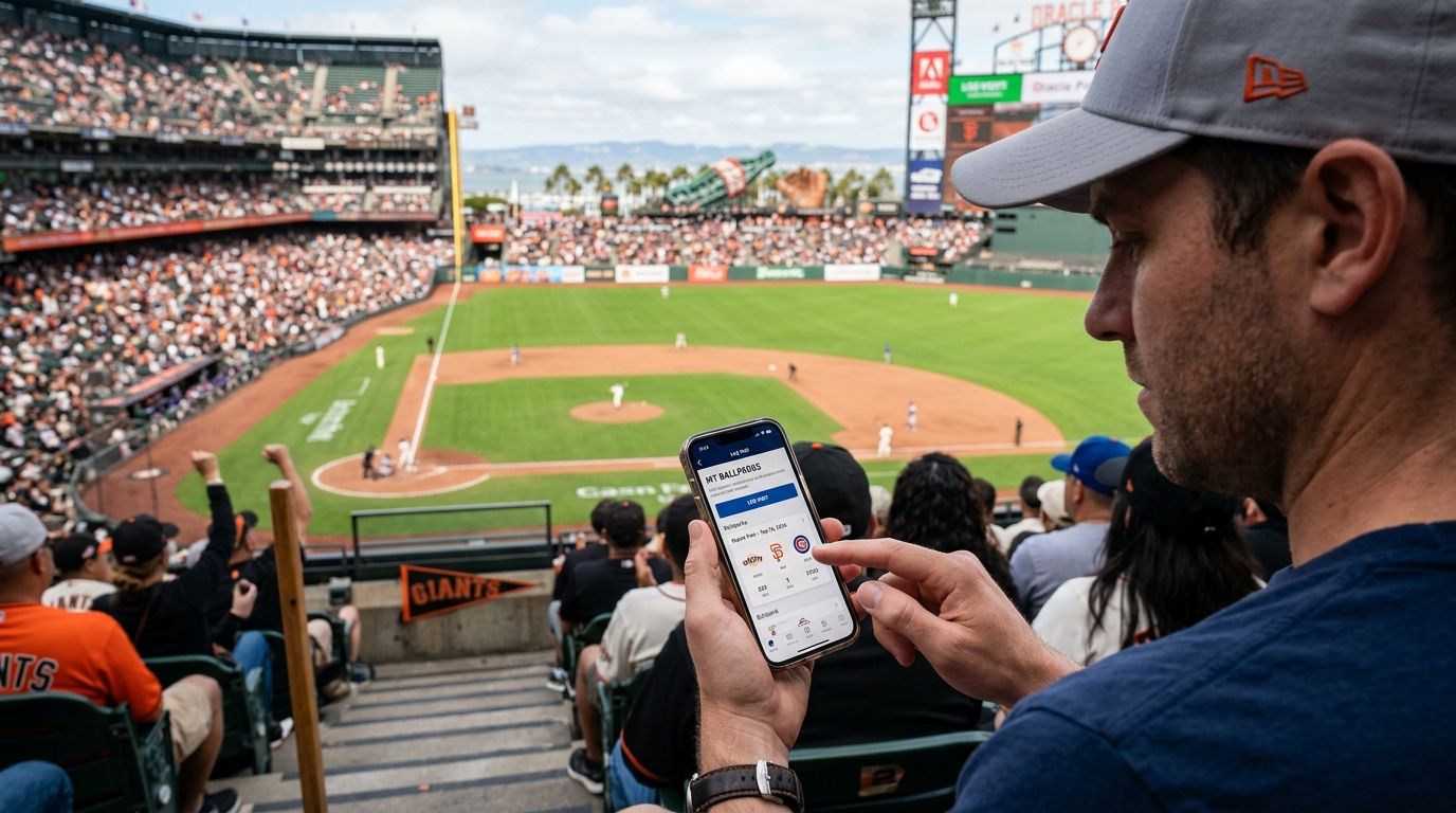 How to log MLB ballpark visits in the official MLB app