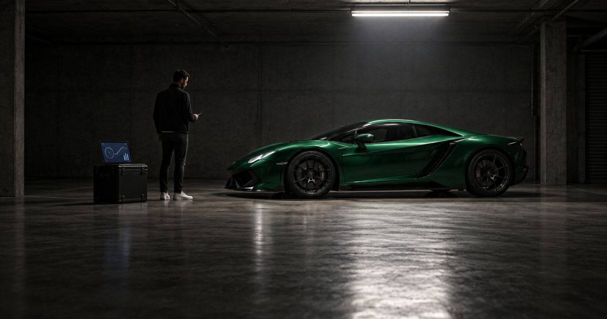 How to arrange a safe test drive when selling a supercar