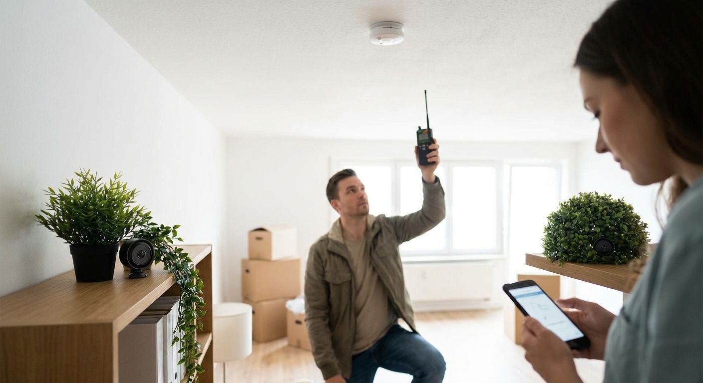 How to check a new home for hidden surveillance before moving in
