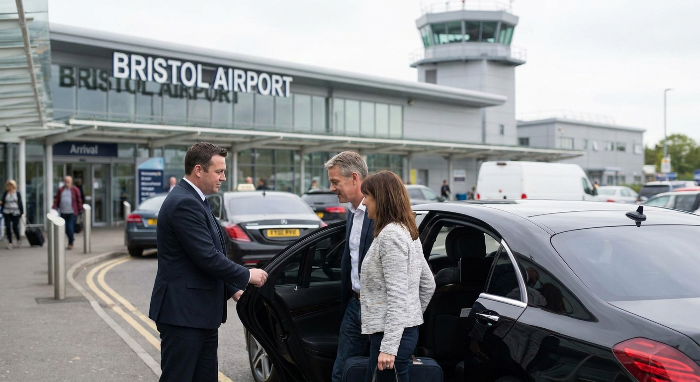 Best fixed-price taxi quotes for Bristol Airport transfers