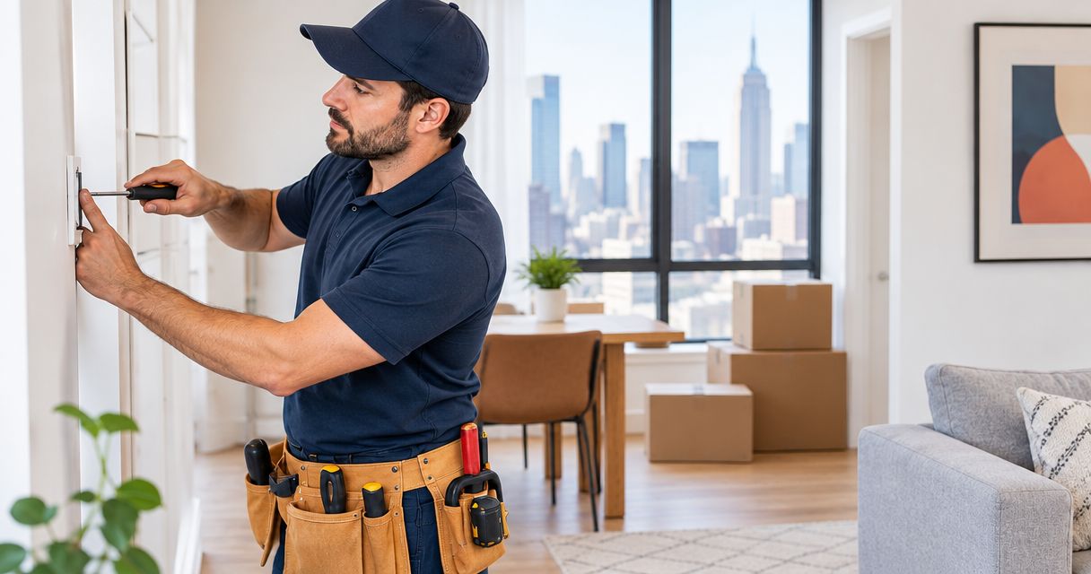 Home maintenance services before moving into an NYC apartment