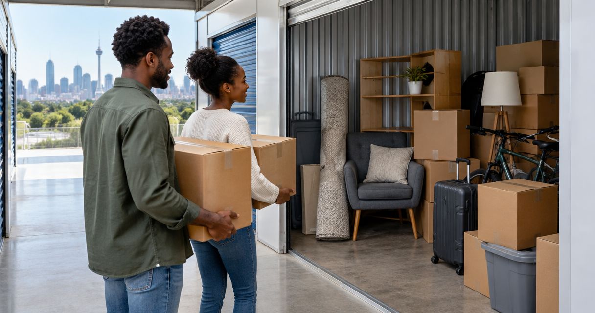 Best storage unit sizes for a Johannesburg move