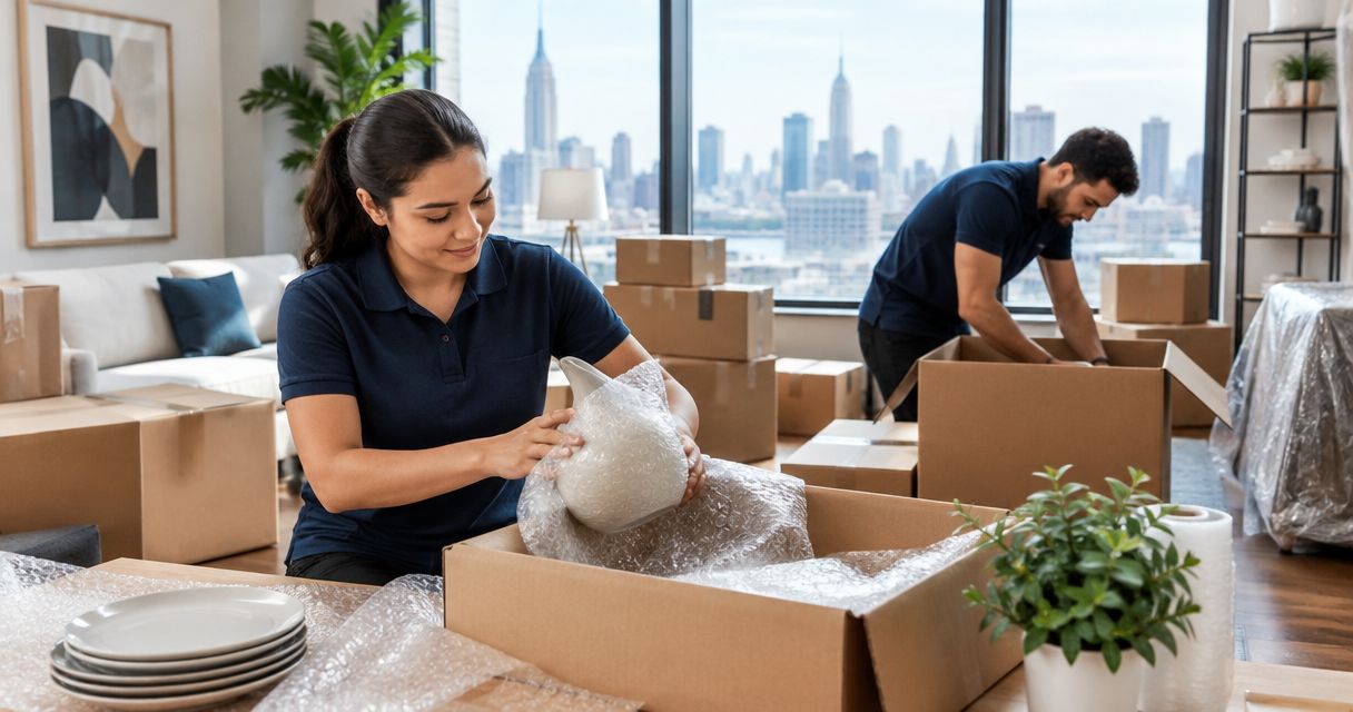 How much does full-service packing cost in NYC?