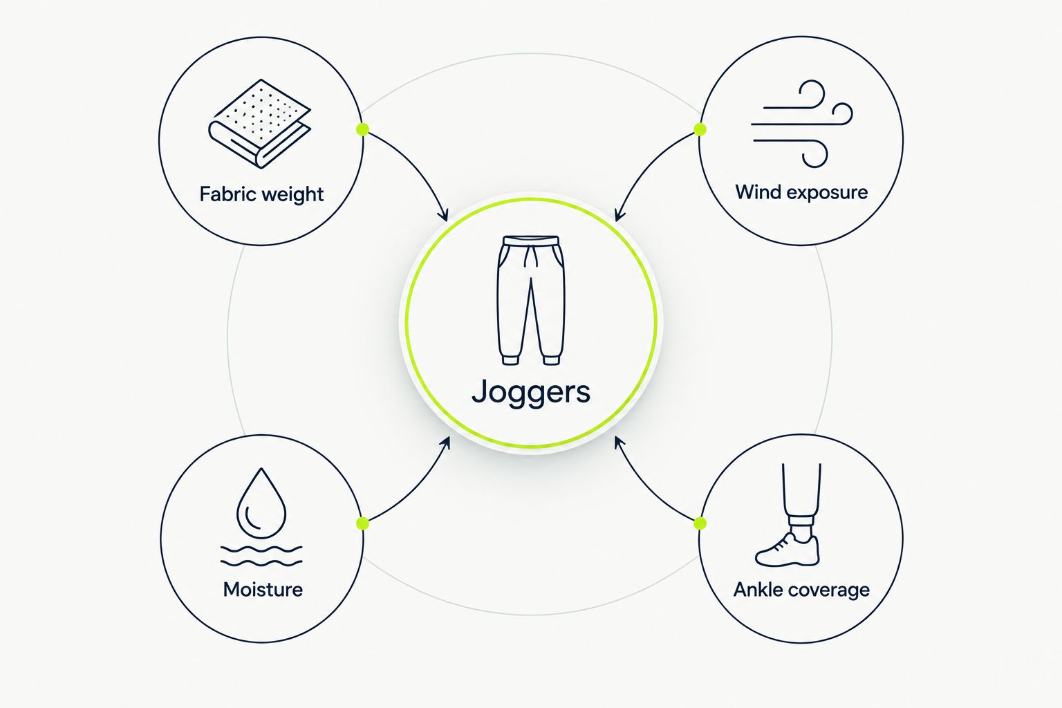 Four checks for choosing joggers for an outdoor run