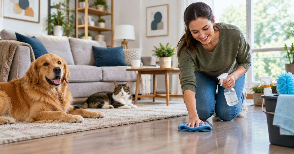 How much does it cost to clean a house with pets in 2026?