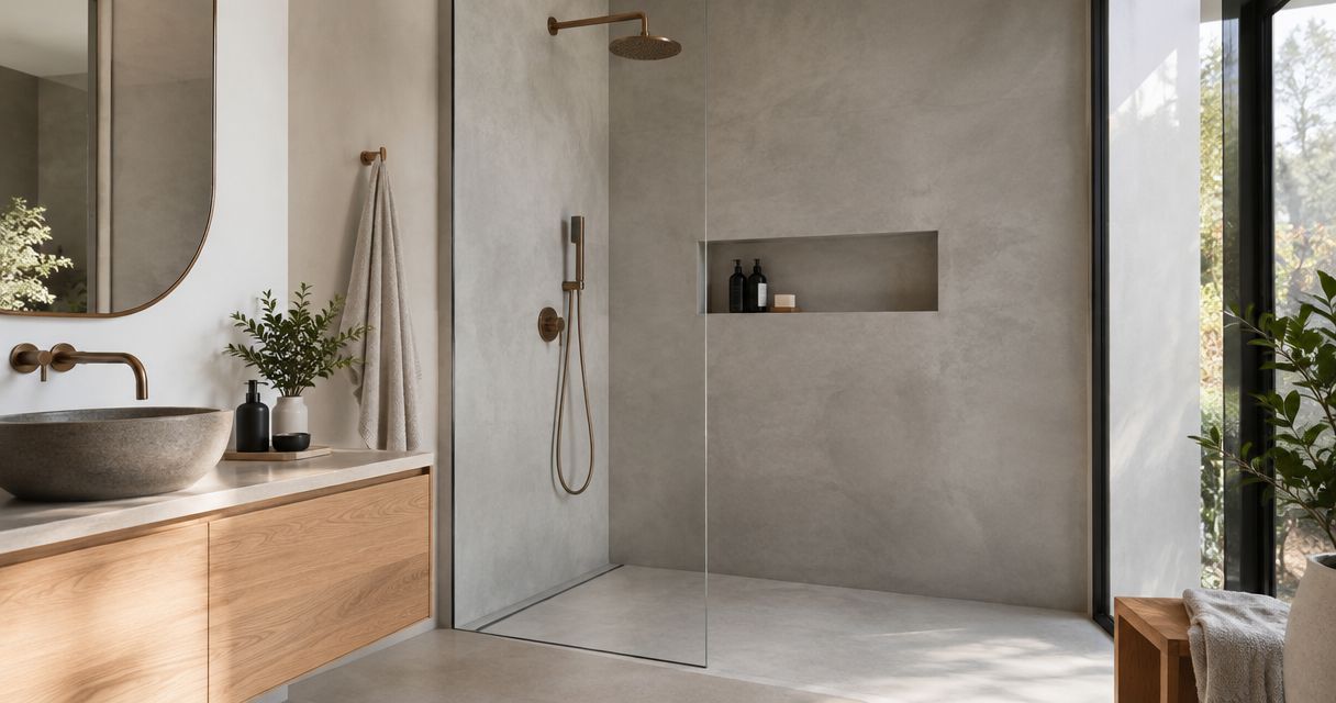 Best microcement applications for shower walls 2026