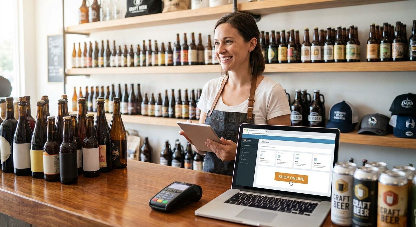 Grocery ecommerce platform for craft beer and specialty beverage shops
