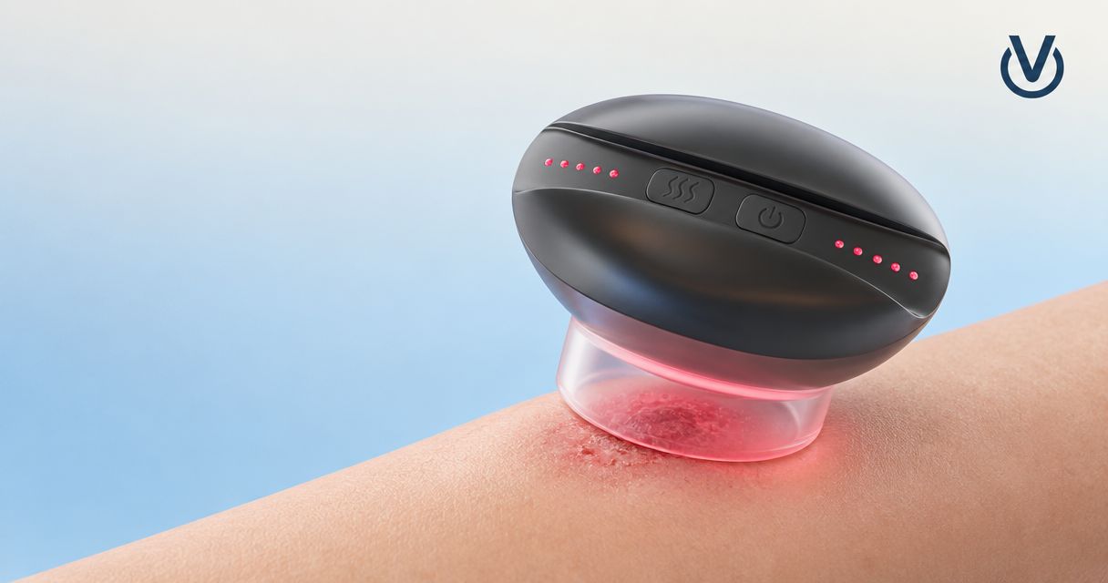 Can you use a cupping device over broken skin?