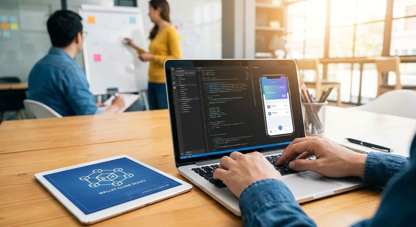 Crypto wallet clone script for fintech startups