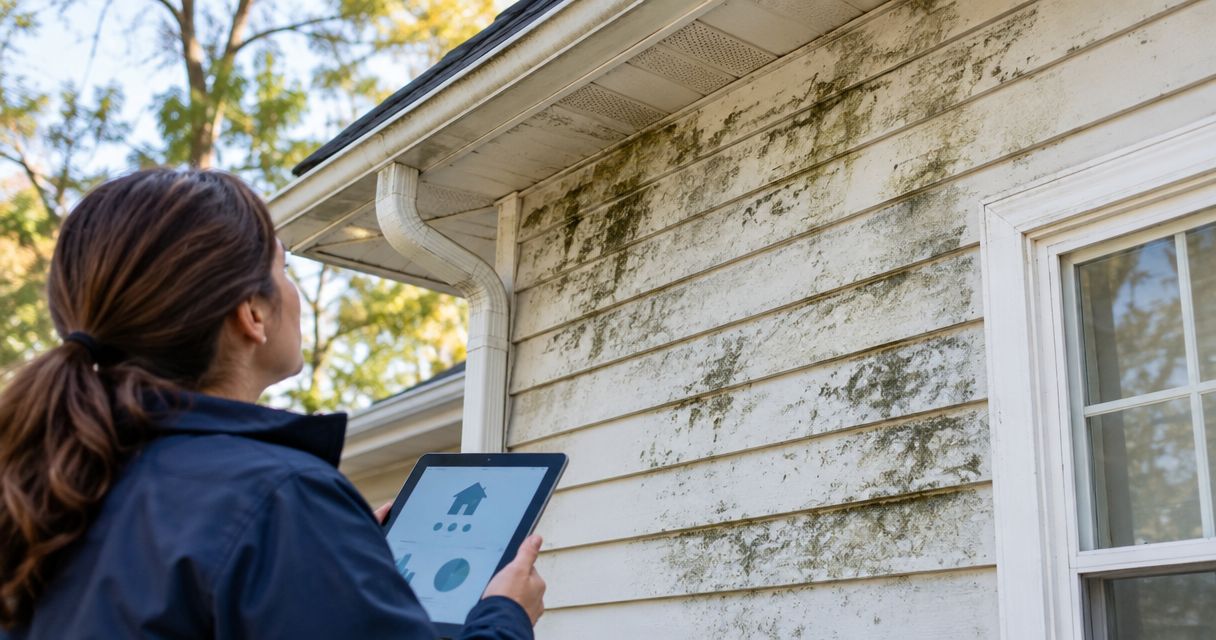 6 signs mold and mildew are building up on your home