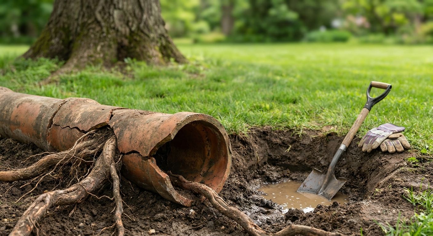 How to tell if your sewer line has tree root damage