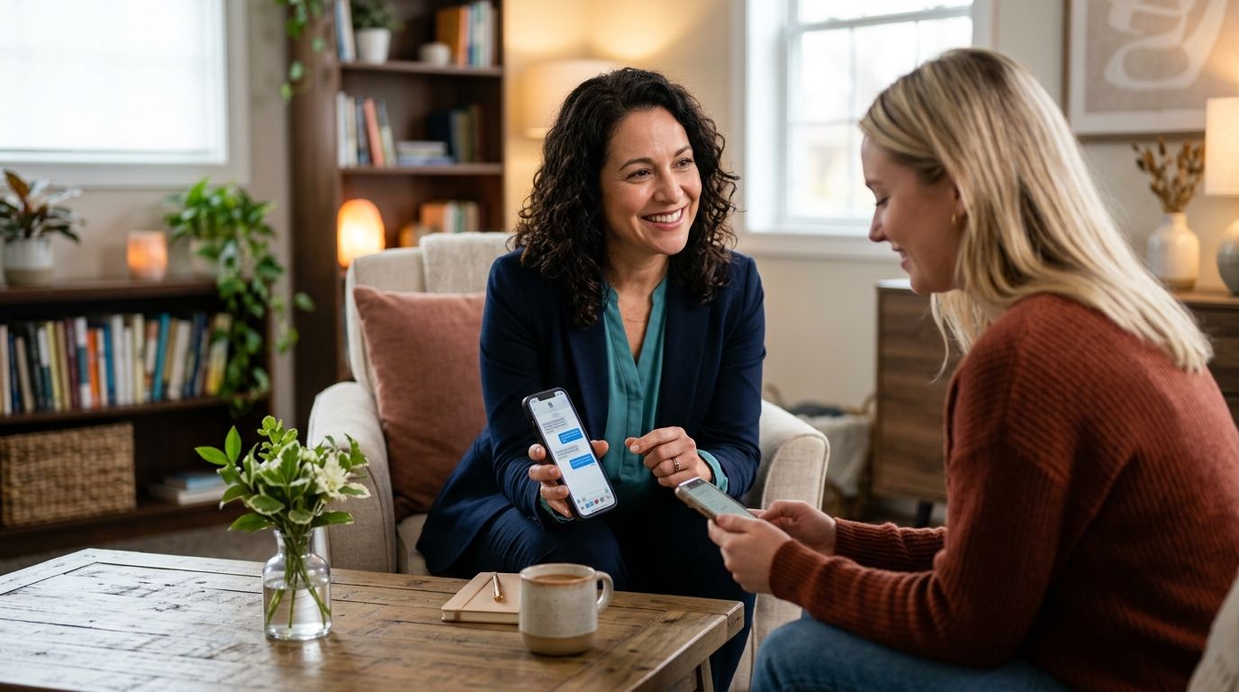 Business SMS service for mental health counseling practices