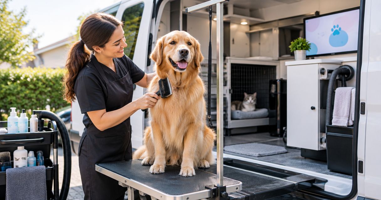 Mobile detailing for mobile pet groomers and veterinary vans: complete 2026 guide