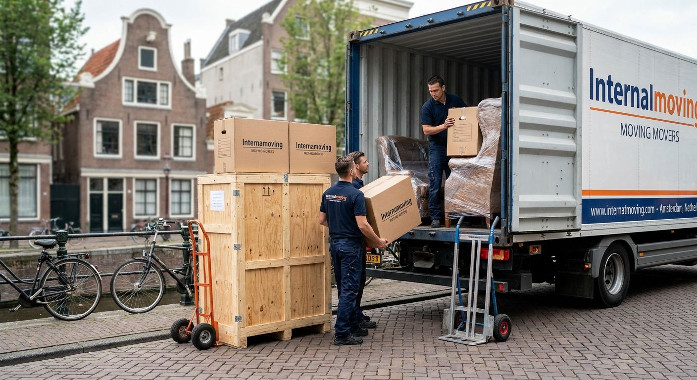 International movers for shipping household goods to the Netherlands