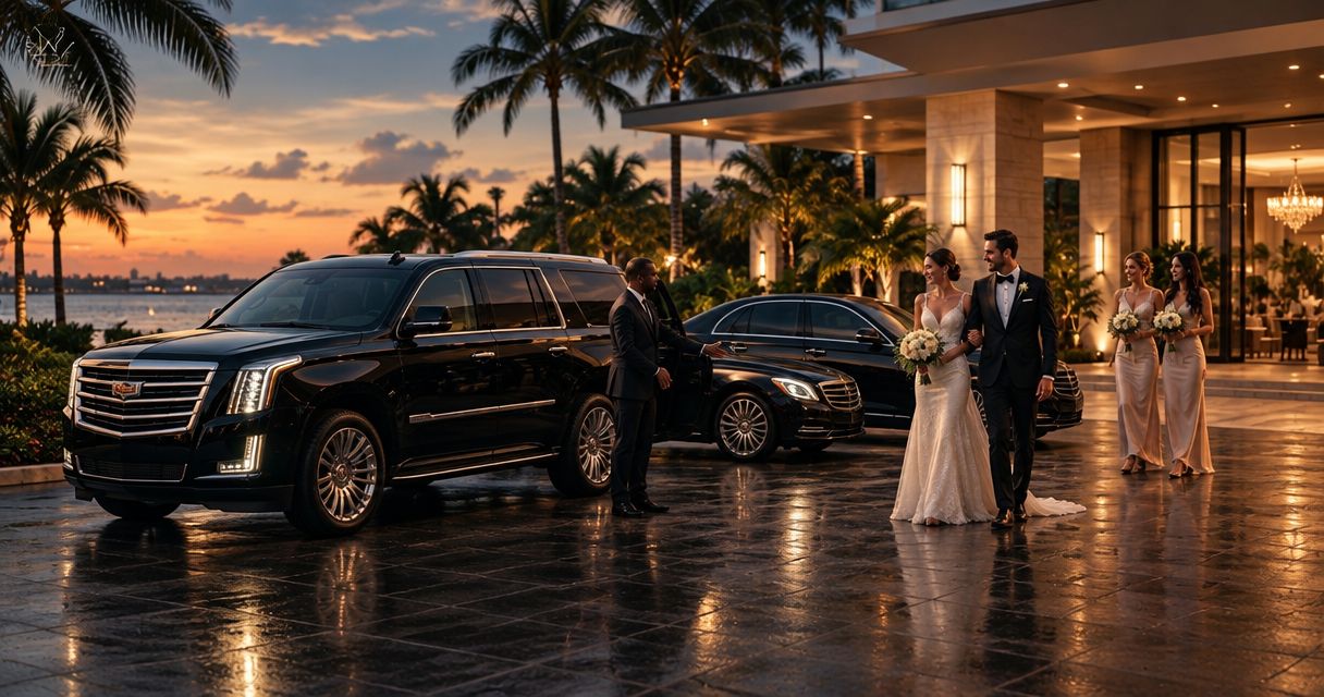 How to build a Palm Beach wedding transportation timeline