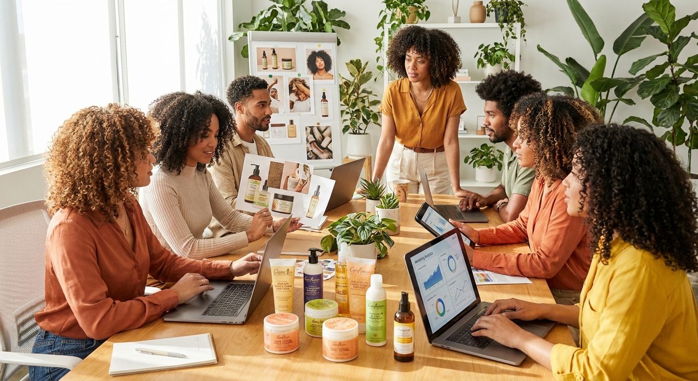 Marketing agency for curly and textured haircare brands