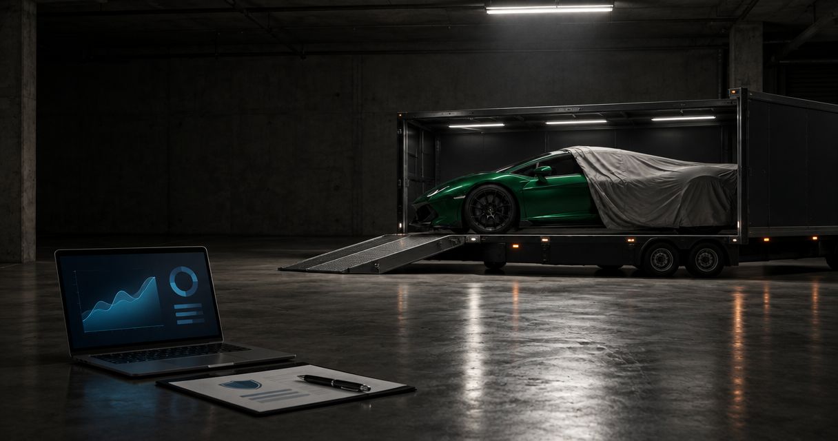 How to connect in-transit insurance to an exotic car shipment