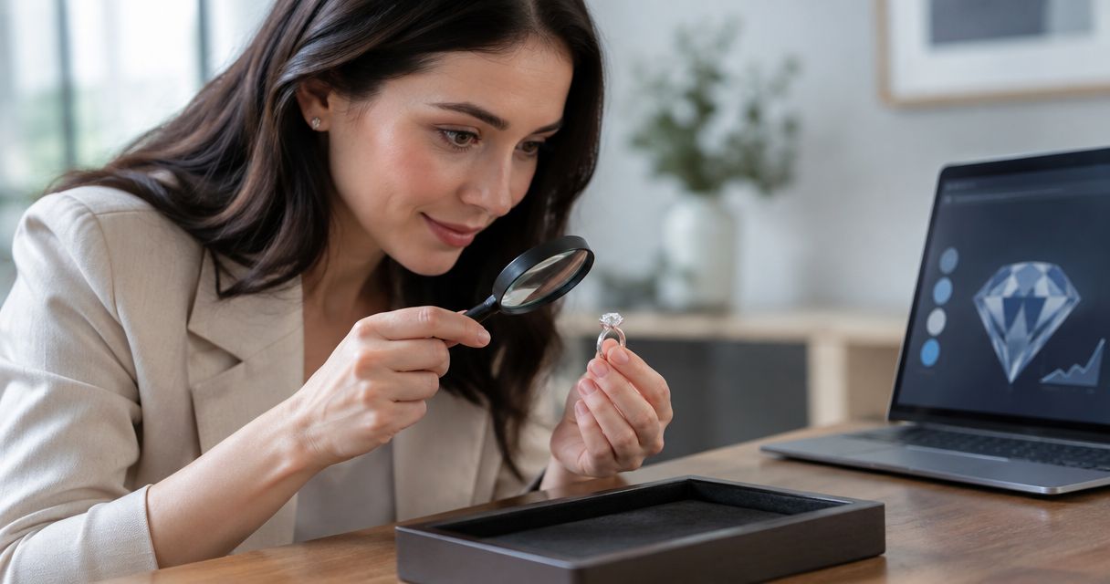 Is it safe to buy an engagement ring at auction?