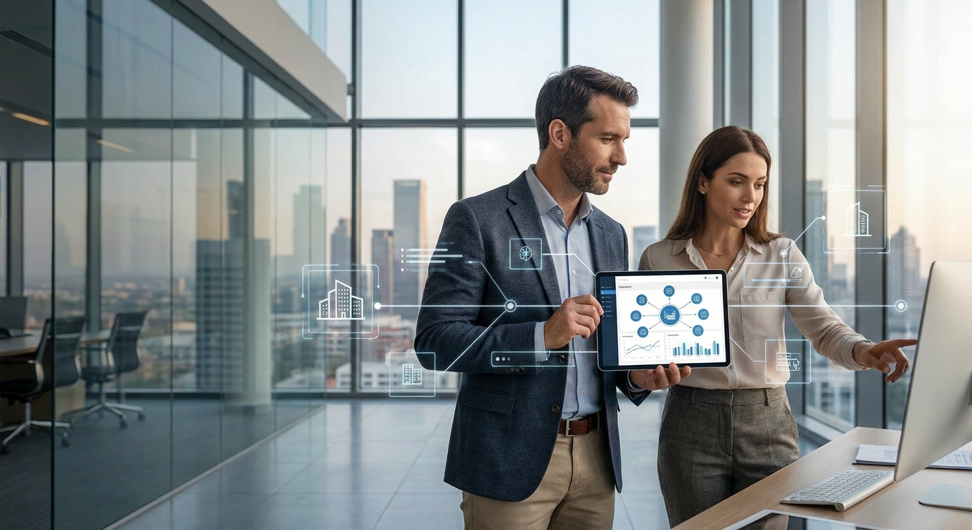 Applications integration services for commercial real estate