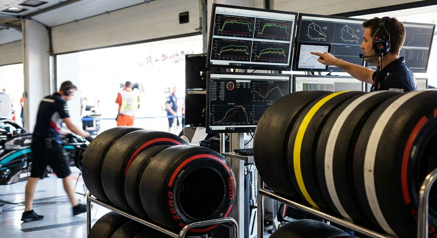 How to read F1 tire strategy during a race