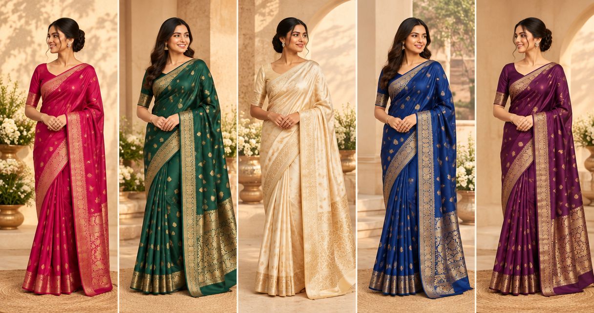 Best silk saree colours for different skin tones
