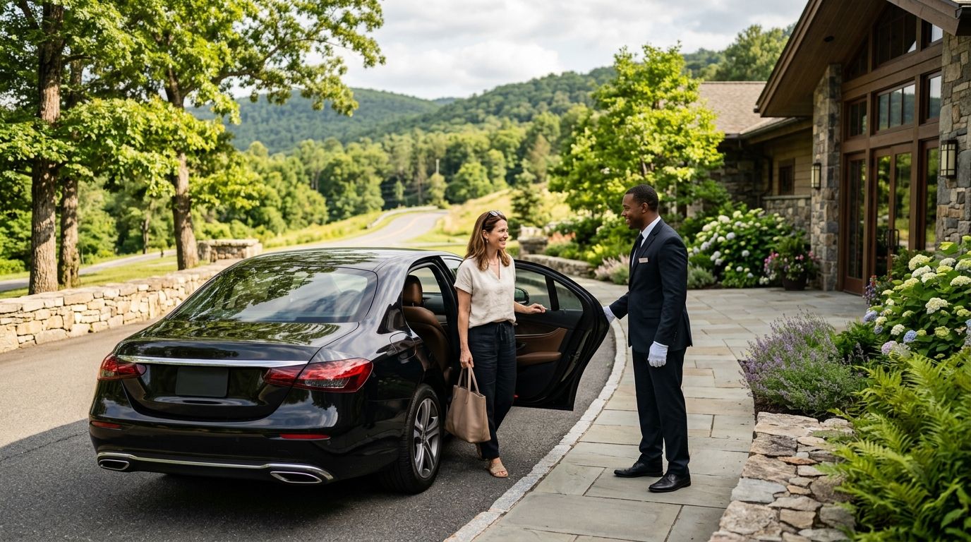 Car service for spa and wellness day trips in the Hudson Valley