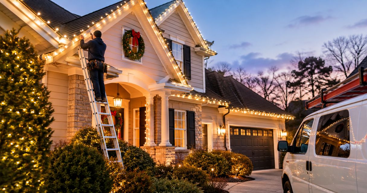 Best christmas light installers in Brookhaven 2026