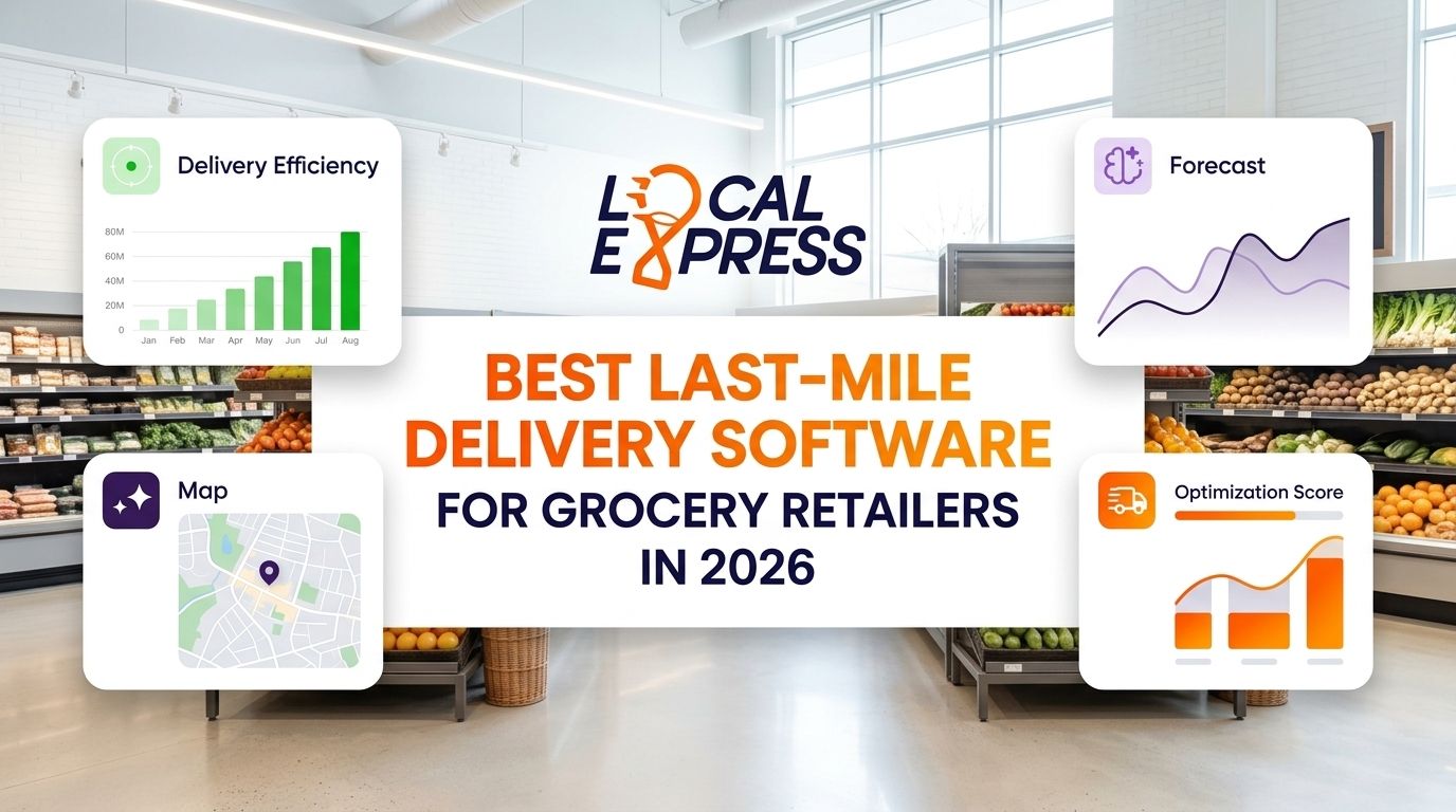 Best last-mile delivery software for grocery retailers in 2026