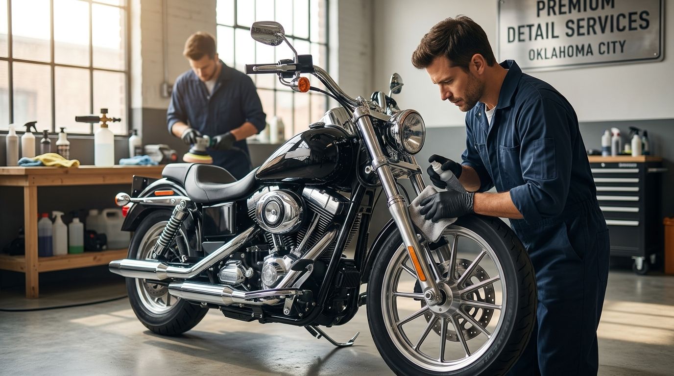 Best motorcycle detailing services in OKC 2026