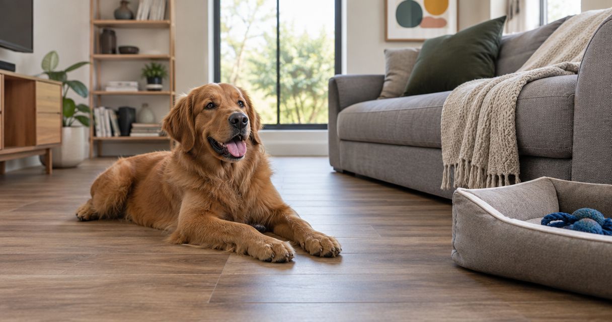 Best flooring options for homes with large dogs 2026