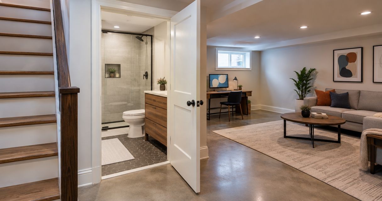 Can you add a bathroom to a DC rowhouse basement?