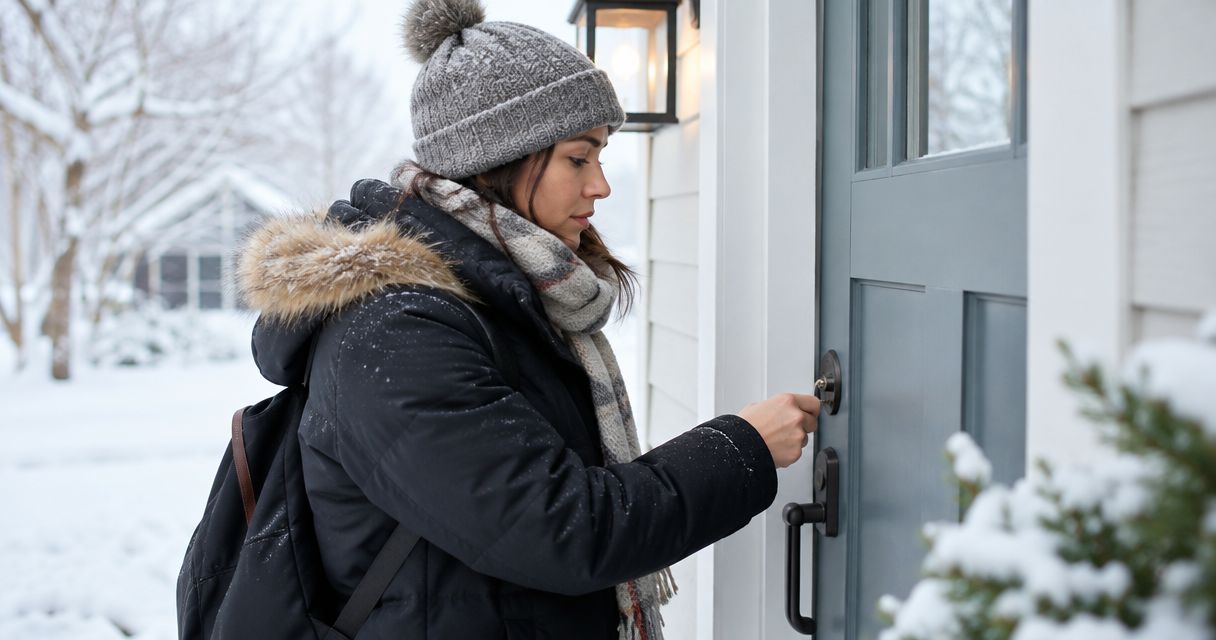 Best ways to prevent a home lockout in winter weather