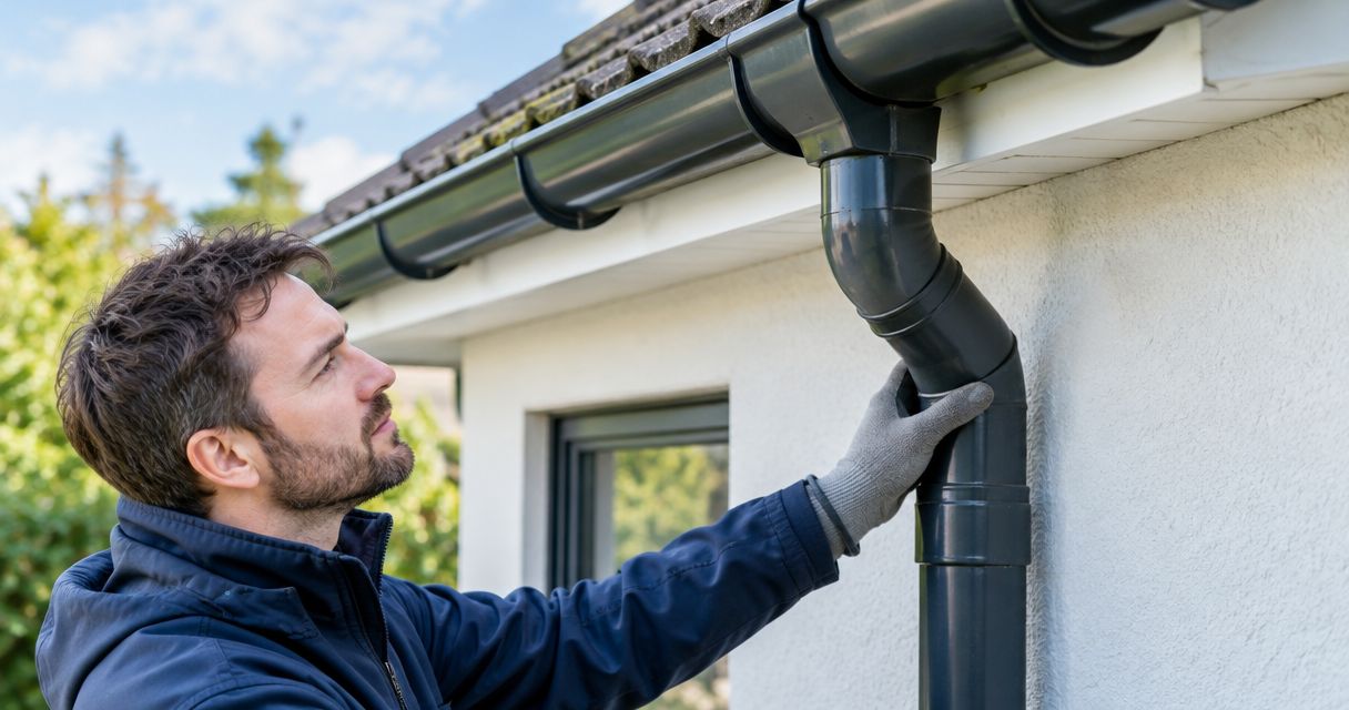 Does gutter clearance include checking the downpipes?