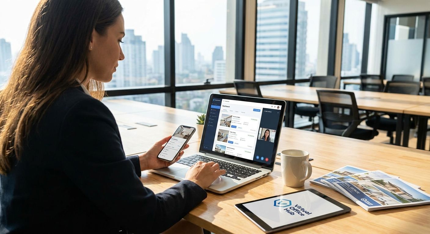 Virtual office for real estate agents and property managers