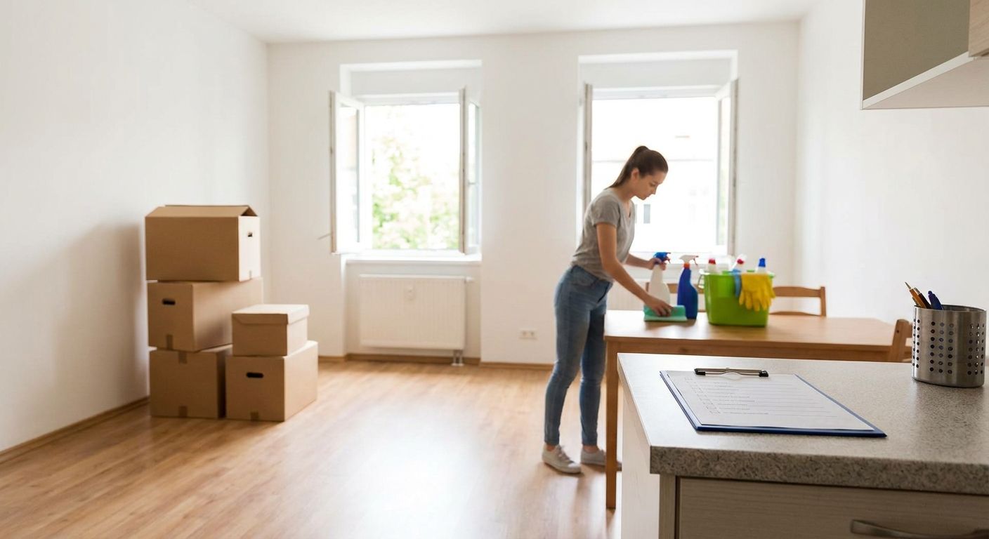 How to prepare a rental for move-in cleaning