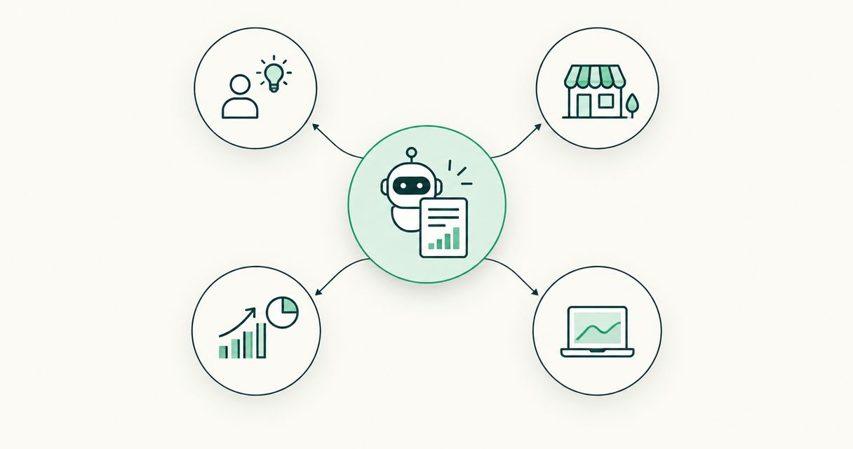 AI business plan generator for a first local service business