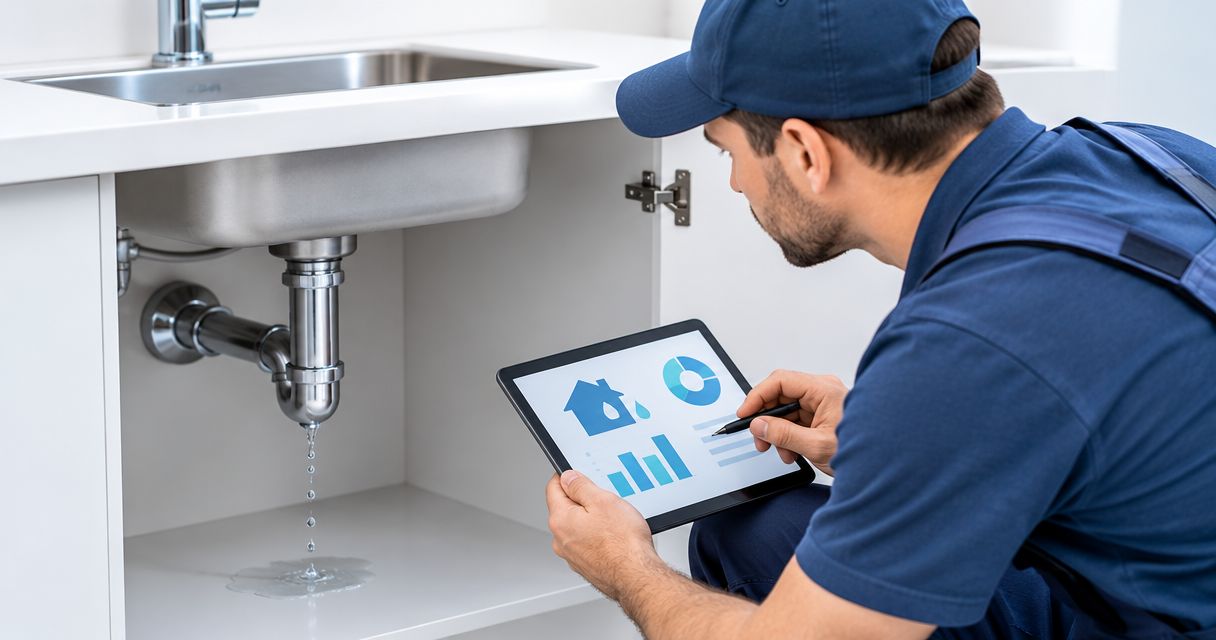 What should an emergency plumbing estimate include?