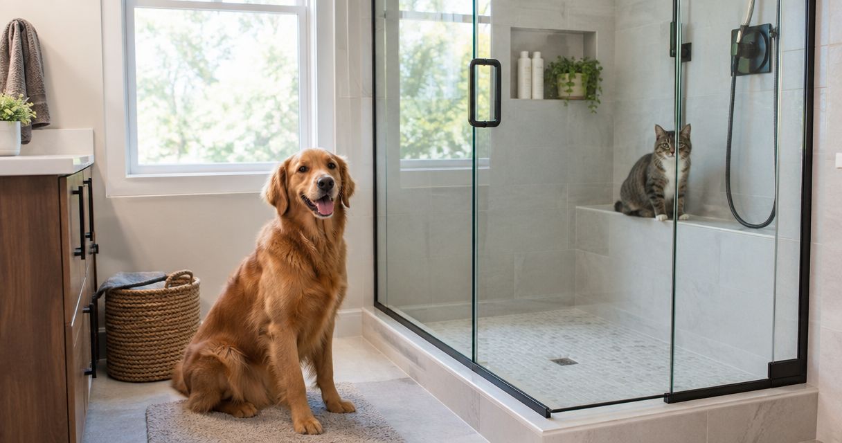 Best shower doors for homes with pets compared