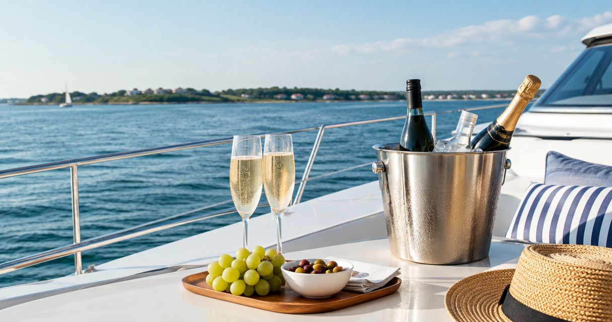 Can you bring your own alcohol on a Hamptons yacht charter?
