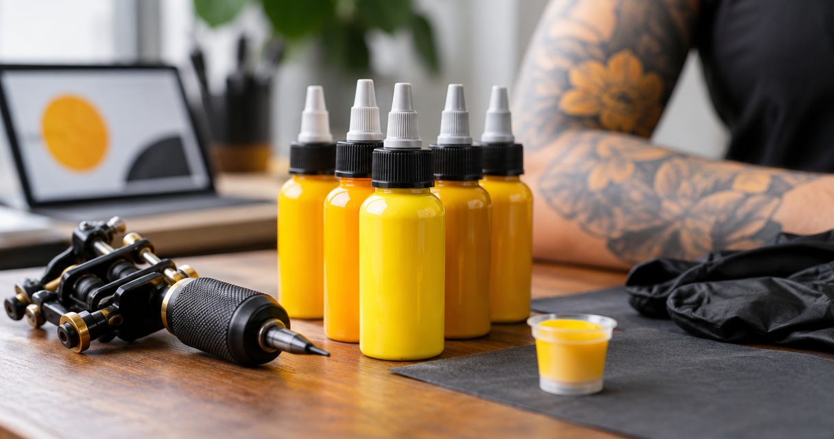 Best yellow tattoo ink in 2026