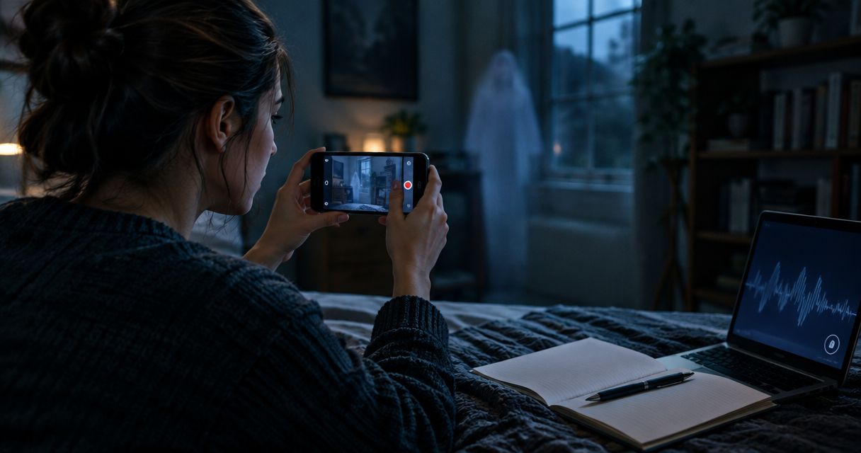 What should you record after ghost encounters?