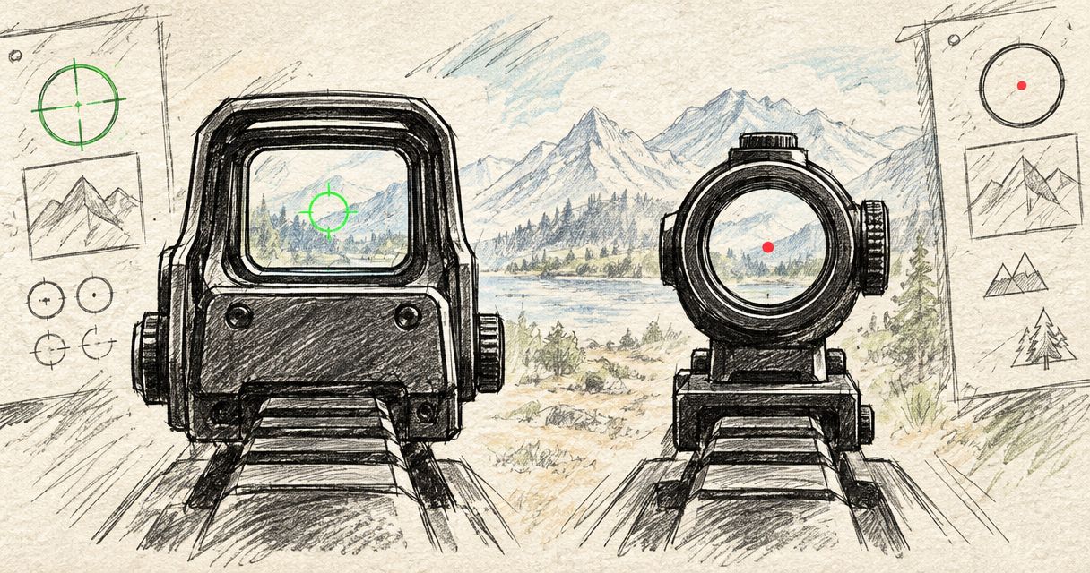 Is a holographic sight better than a red dot sight?