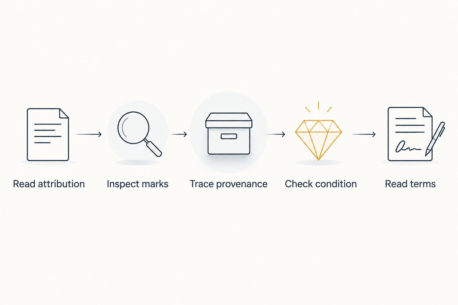 Five pre-bid checks from reading attribution to reviewing auction terms