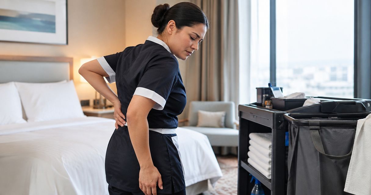 Pain management for hotel housekeeping staff: complete 2026 guide