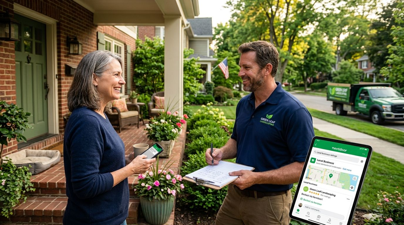 Nextdoor advertising for home service businesses