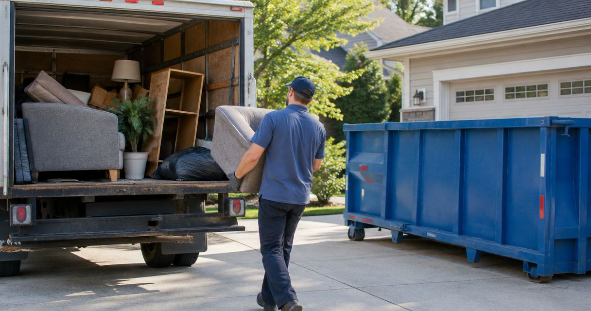 Is junk removal worth it compared to renting a dumpster in 2026?